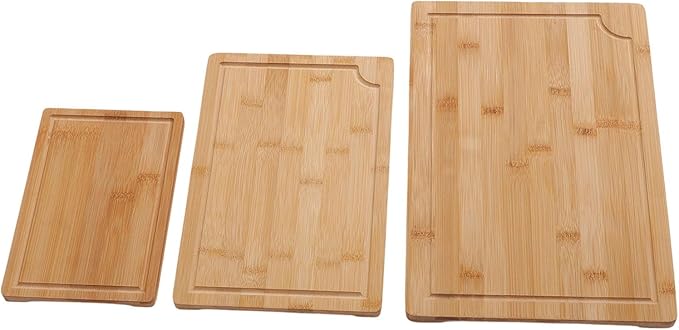 Chopping Board, Cutting Boards With Groove And Handle For Meat Vegetable Cheese, Heavy Duty Kitchen Serving Tray Chopping Board,Large Wooden Cutting Boards