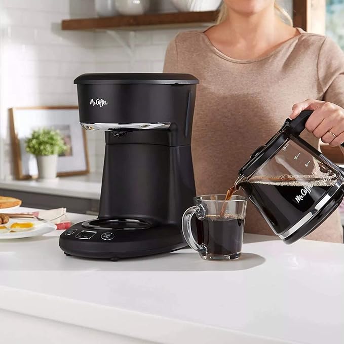 Mr. Coffee® 12-Cup Programmable Coffeemaker, Brew Now or Later