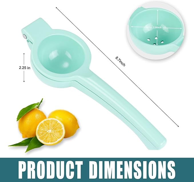 Manual Juicer Citrus Lemon Squeezer, Fruit Juicer Lime Press Metal, Professional Hand Juicer Kitchen Tool
