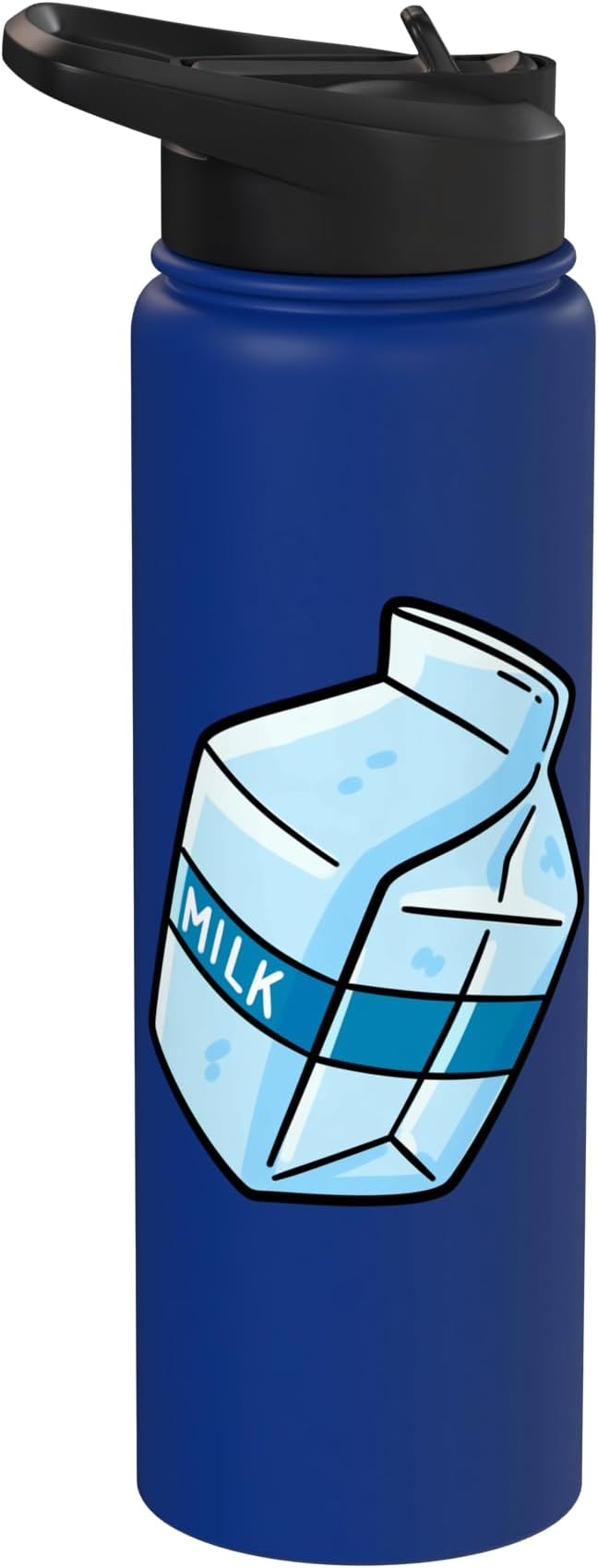 Milk Carton Dairy Lover Stainless Steel Insulated Water Bottle