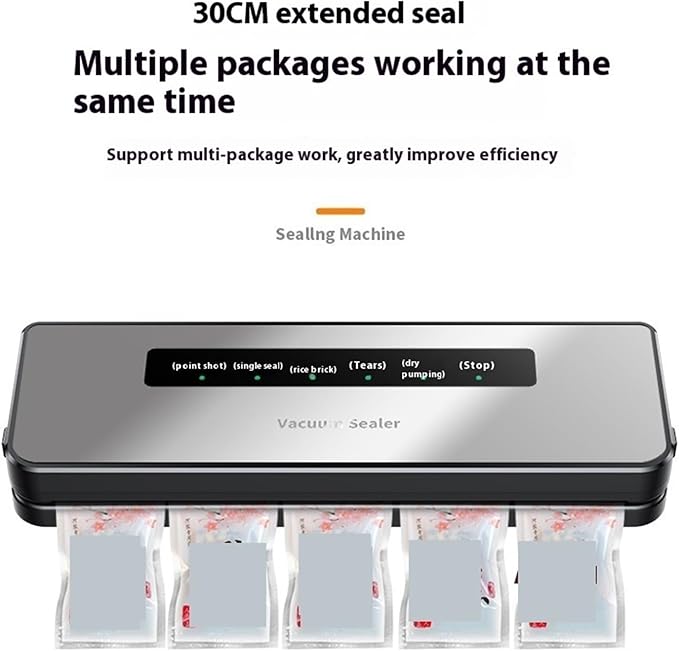 Sealing Machine, Vacuum Packaging Machine Household Kitchen Mini Small Plastic Sealing Machine Fresh-keeping Machine Automatic Vacuum Sealing Machine