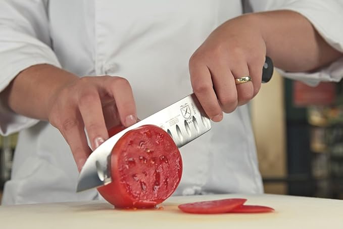 Mercer Culinary 8-Piece Renaissance Board 7 Magnetic Knife Set, 14 1/8 x 10 1/4, Stainless Steel