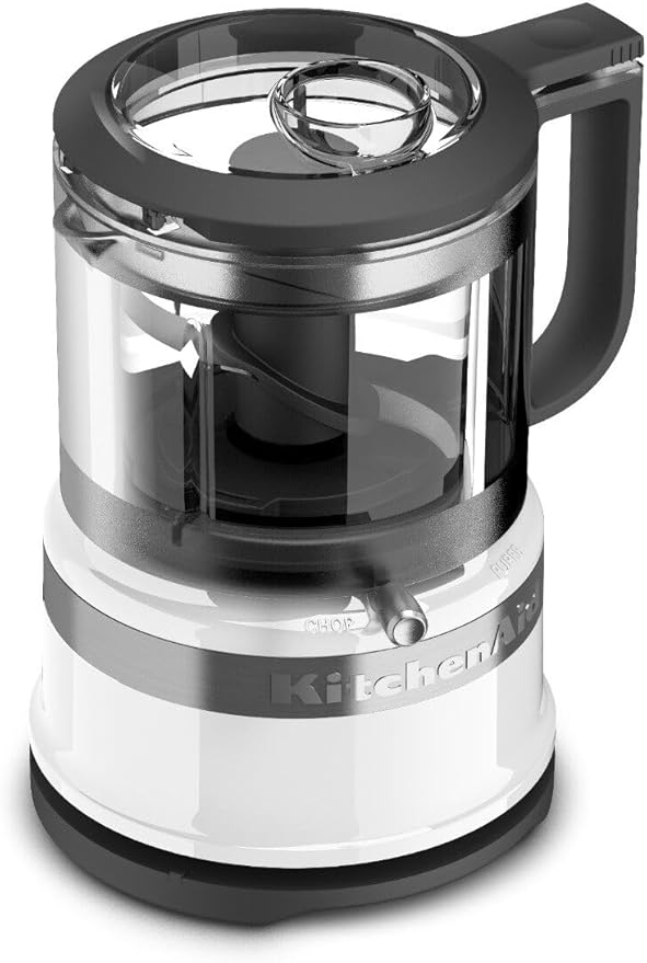 KitchenAid KFC3516WH 3.5 Cup Food Chopper, White (Pack of 2)