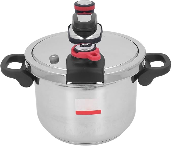 Multi Cooker, 6L Electric Pressure Cooker Efficient and Quick Cooking with Foldable Handle for Home
