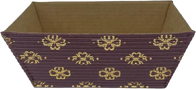 Angel's Peel Lounge Paper Baking Pans Pack of 50 – Microwave Oven & Freezer Safe Rectangular Baking Pans for Baking Bread, Small Meatloaf, Cake and Sweets,(Loaf Pan 3” x 1.5” x 1.5”)
