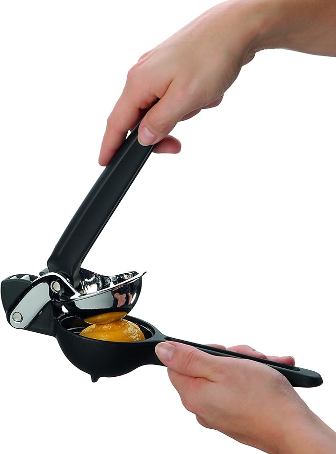 WMF 26 cm Lemon Squeezer with Plastic Handles, Black