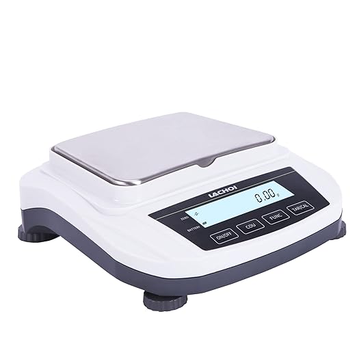 Lab Scale 2000g×0.01g High Precision Laboratory Analytical Balance 0.01g Accuracy Jewelry Precision Digital Gram Scale (No Test Weight)