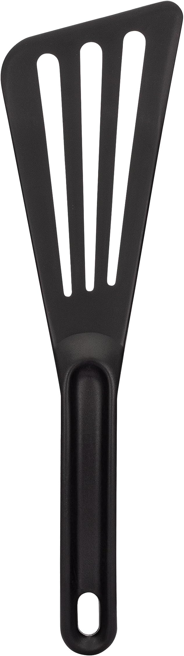 Matfer Bourgeat Exoglass® High Temperature Pelton Spatula, Black