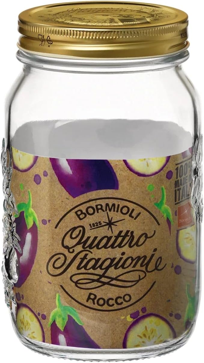 Bormioli Rocco Quattro Stagioni Jar, 33.75 oz
