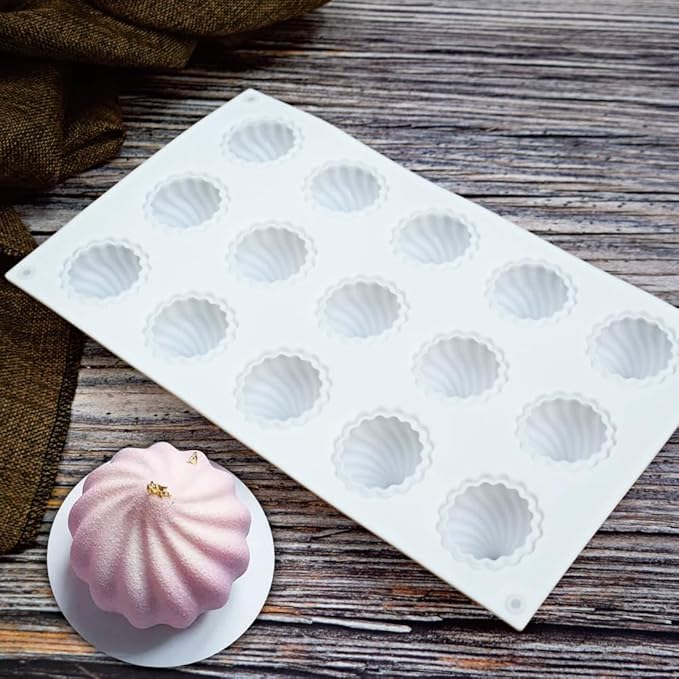 Cone Whirlwind Onion Silicone Cake Mold for Chocolate Mousse Pudding Dessert Bread Bakeware Pan Decorating (Onion C_11.6 X6.8 X1.72inch)