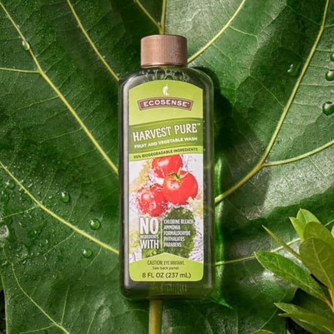Melaleuca Harvest Pure Fruit and Vegetable Wash – 8 fl oz – Biodegradable Produce Cleaner – Removes Dirt, Residue & Surface Contaminants – Food-Safe Formula, Easy Rinse