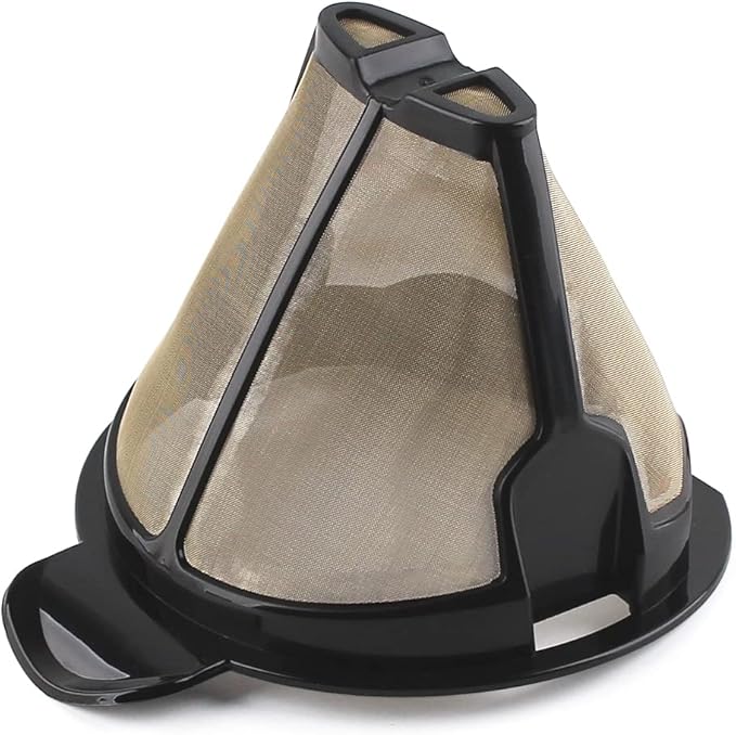 Anbige Replacement Parts Cone Reusable Coffee Permanent Filters, Compatible with Ninja Coffee Maker CM300, CP300, CP307