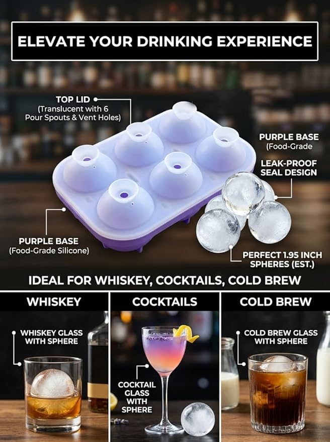 Jello Egg Molds For Jello Jigglers, Egg Bites,And Chocolate Whole Egg Shaped Silicone Mold For Holidays And Celebrations Baking And Treats Food-Grade And Bpa-Free (Purple)