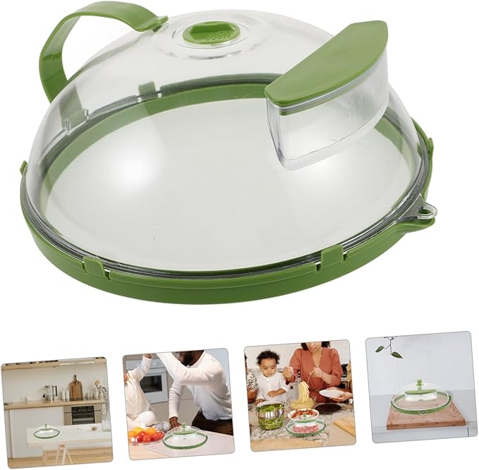 Microwave Splatter Cover High-temperature Resistant Food Lid for Even Heating Suitable for Bowls and Dishes Easy to Clean Keeps Kitchen Organized and Tidy