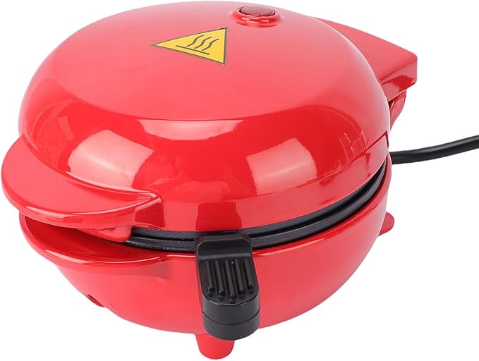 Diydeg Cake Maker Machine, 550W Double Sided Heating Non Stick Coating Donut Maker with Indicator Light, Electric Food Waffle Maker for Breakfast Snacks Desserts, Gift for Bakers (US Plug 110V)