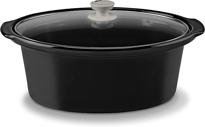 Disney The Nightmare Before Christmas 7-Quart Slow Cooker Sketch Pattern by Select Brands - Food Warmer for Parties - Low, High & Warm Heat Settings - Kitchen Essential for Home-Cooked Meals