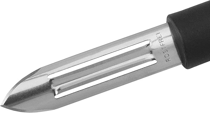 Westmark Germany Stainless Steel Vegetable Peeler (Red/Black)