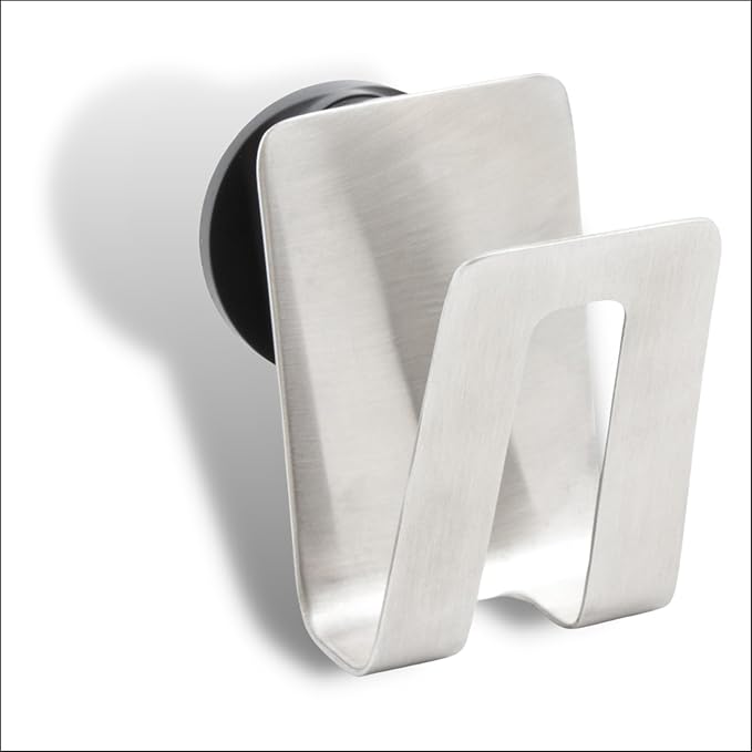 Magnetic Sponge Holder - Kitchen Sink Organizer - Ideal for Kitchen Organization & Accessories - Sink Sponge Holder (Stainless Steel)