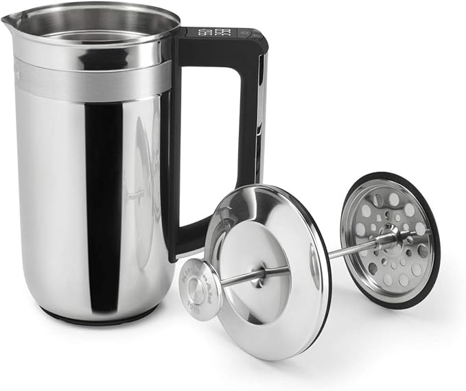 KitchenAid KCM0512SS Precision Press Coffee Maker, Stainless Steel