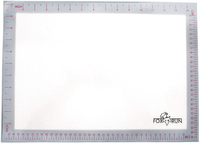 Fox Run Non-Stick Baking Mat, Silicone, 11.75-Inch x 16.5-Inch