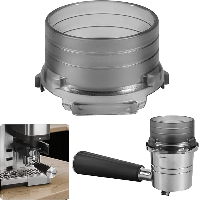 Compatible with Ninja Luxe Cafe Replacement Parts - Portafilter Funnel for Ninja Luxe Cafe Espresso Machine ES601, Coffee Dosing Ring for Ninja Luxe Café Premier Series
