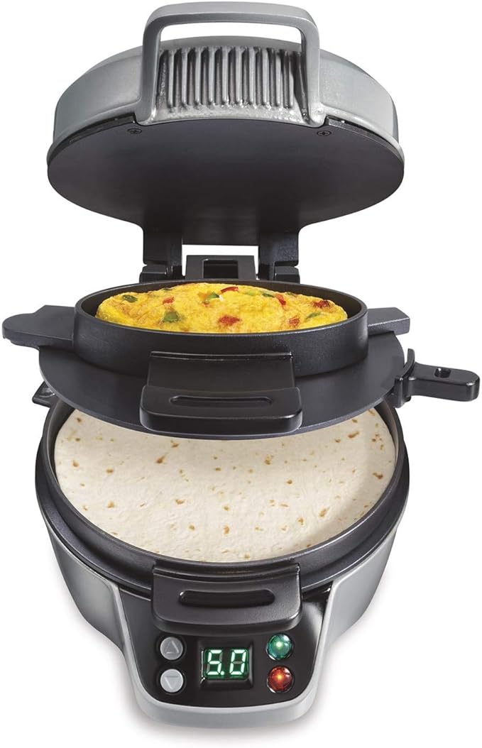 Hamilton Beach 25495 Breakfast Burrito Maker, Silver