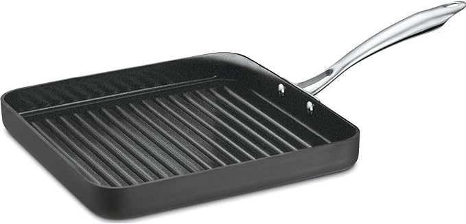 Cuisinart GG30-20 GreenGourmet Hard-Anodized Nonstick 11-Inch Square Grill Pan