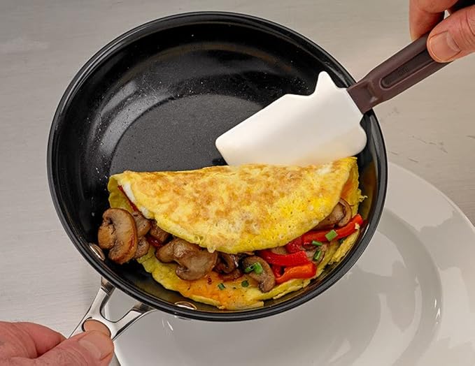 Mercer Culinary 10 Inch Heat Resistant Silicone Spatula