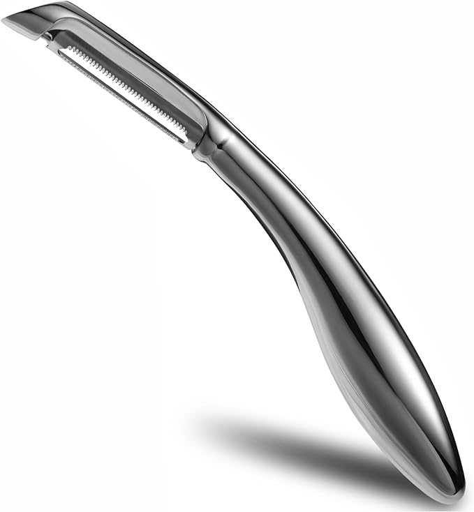 LIIGEMI Premium Stainless Steel Vegetable Peeler,I Sharp Potato Peeler for Kitchen,Practical and Comfortable Stainless Steel Veggie Peeler Machine