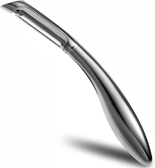 LIIGEMI Premium Stainless Steel Vegetable Peeler,I Sharp Potato Peeler for Kitchen,Practical and Comfortable Stainless Steel Veggie Peeler Machine