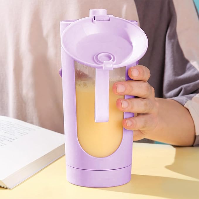 Electric Blender Cup | 700ml Kitchen Tool Fruit Mixing Machine | Electric Vegetable Juicer - for Women Men Teens Adults Kitchen Gym Travel Dormitory Apartment Hotel School