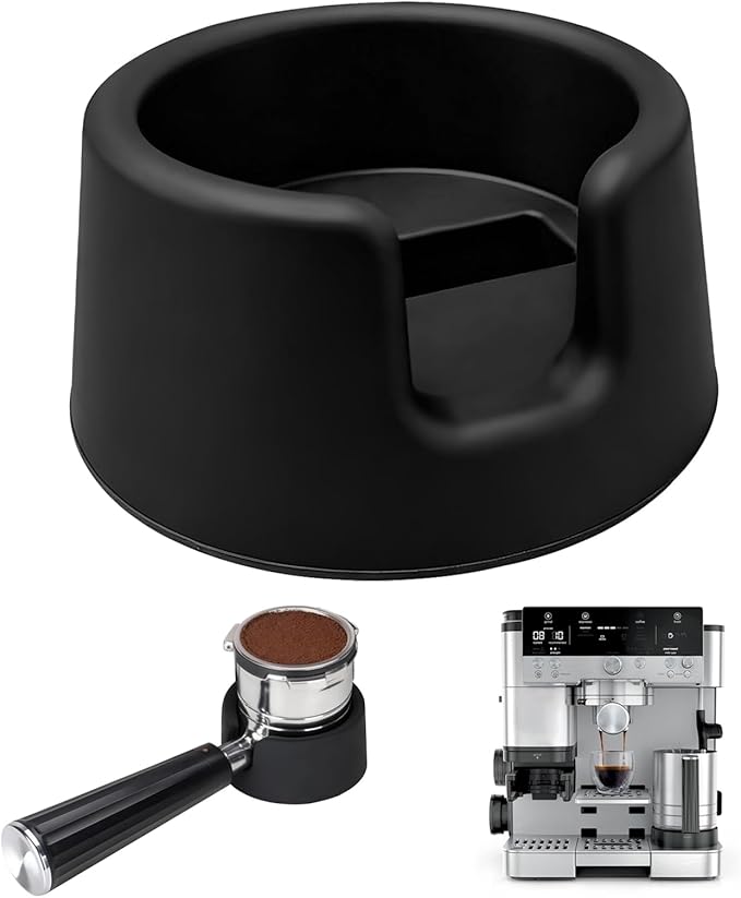 Portafilter Holder for Ninja Luxe Cafe Pro Es601 & Es701, Tamper Base Compatible Ninja Espresso Machine (Black)