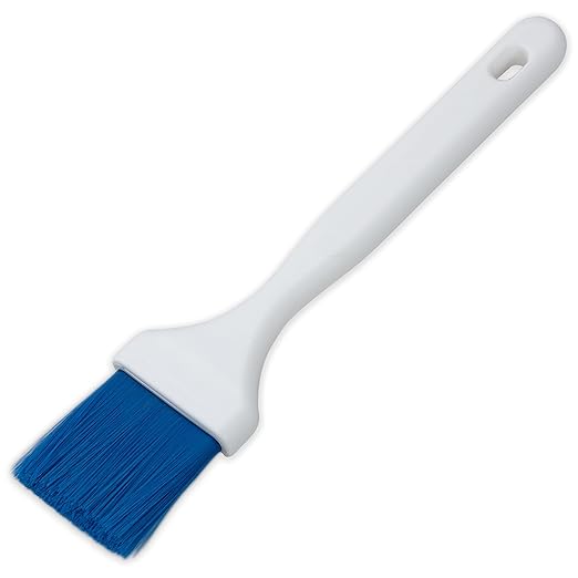 SPARTA Meteor Basting Brush, Nylon Bristle Pastry Brush for Cooking and Baking, 2" Wide, 12 Count, Blue