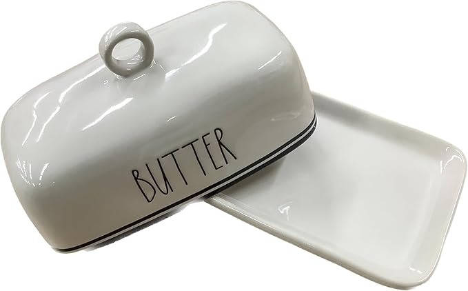 Rae Dunn BUTTER Dish - Ceramic