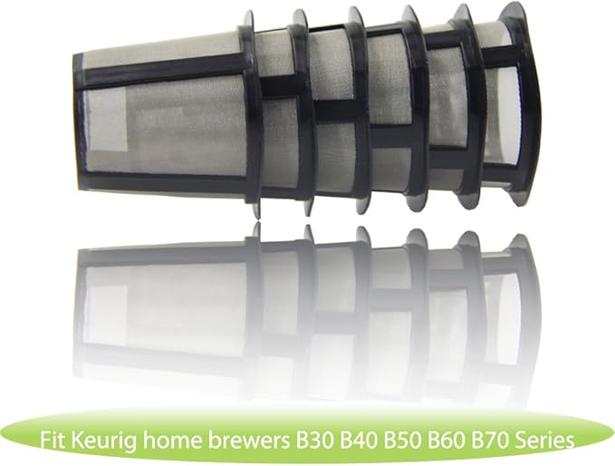 WOTW Reusable Coffee Filter Set Replacement Filter for Keurig My style Filter Housing Fits B30 B40 B50 B60 B70 Series (Design3)