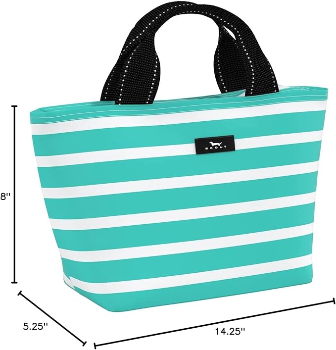 SCOUT Nooner Insulated Lunch Box for Women with 6 Can Capacity - Lightweight Work Lunch Bag for Teachers and Nurses - Soft Cooler for Beach Travel and Picnic