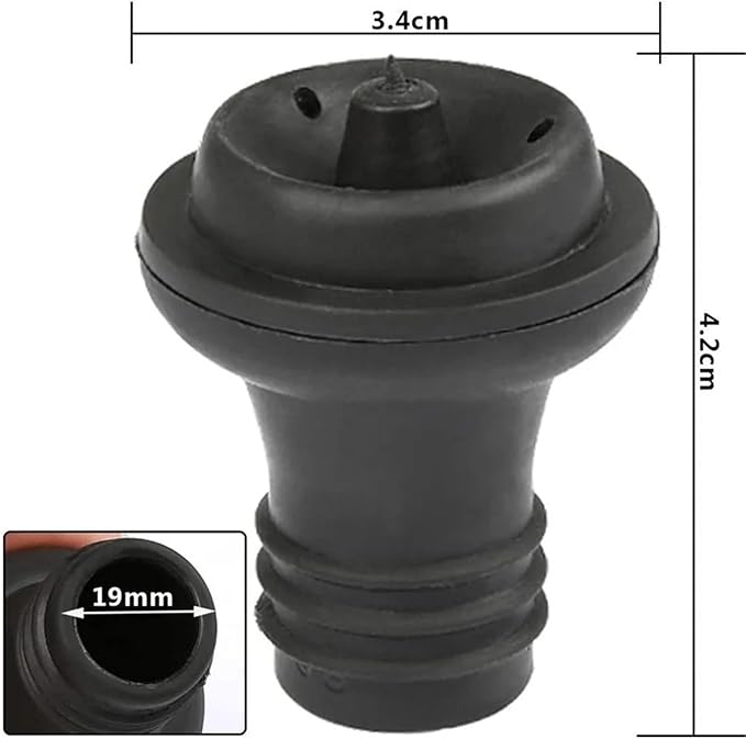 Wine Stopper 50 PCS Wine Stoppers For Saver Vacuum Pump Preserver Grade Rubber Stopper