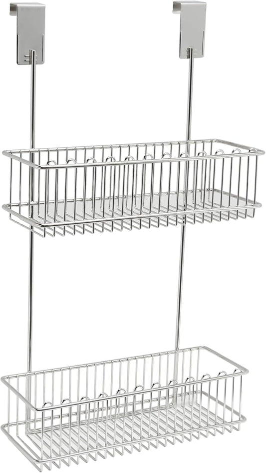 INEX Lower Cabinet Hanging Shelf (Stainless Steel, 19.7" H x 11.8" W x 4.1" D (2-Tier))