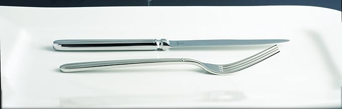 Fortessa Metropolitan 18/10 Stainless Steel Flatware, 5 Piece Place Setting, Service for 1