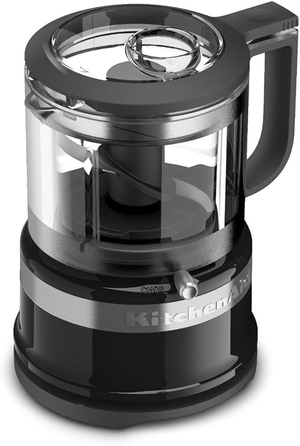 KitchenAid KFC3516OB 3.5 Cup Food Chopper, Onyx Black (Pack of 2)