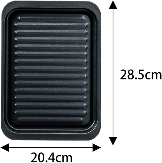 Takagi Metal Industrial GK-WA Grill Plate, Toaster Oven, Tray, Grill, Grill, Toaster Plate, Toaster Pan, Toaster Cooking, Aluminum Tray, Large, Made in Japan, Fluorine 3 Layer Coat, Tri-Ply Coat