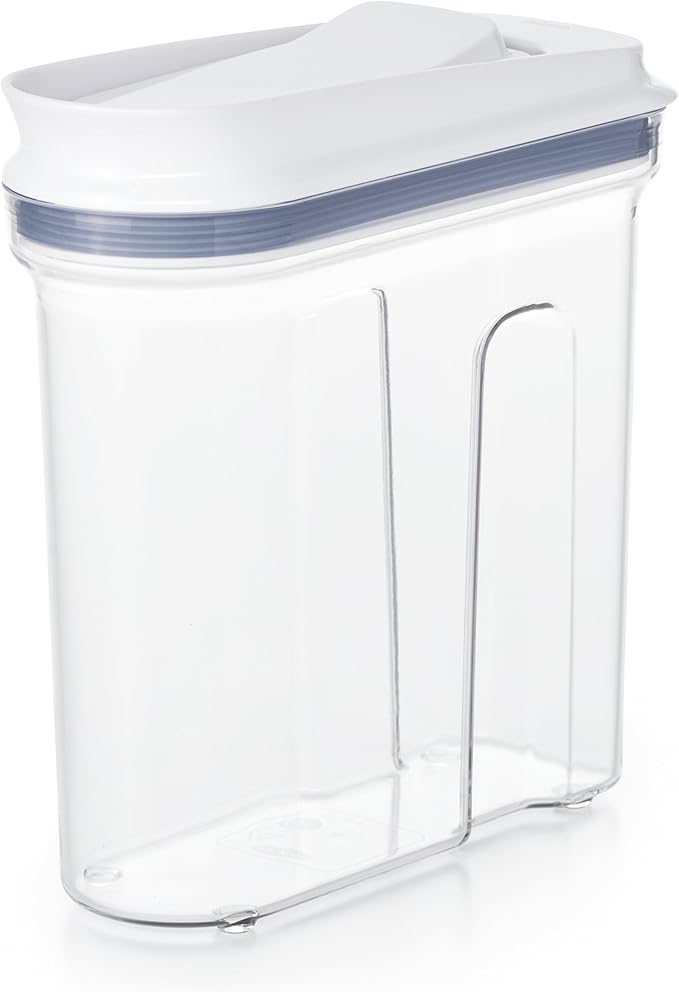 OXO Good Grips Mini All Purpose Dispenser – 1.2 Qt for Nuts and More,Clear,1.2 Qt - Nuts