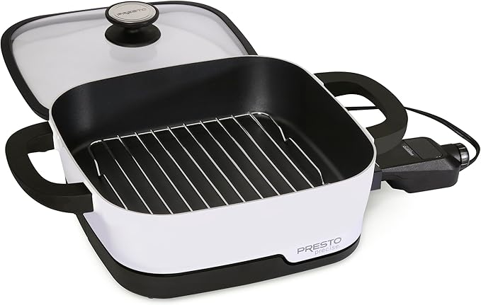 Presto 07118 Tuxedo™ Digital Precision Skillet Multi-Cooker