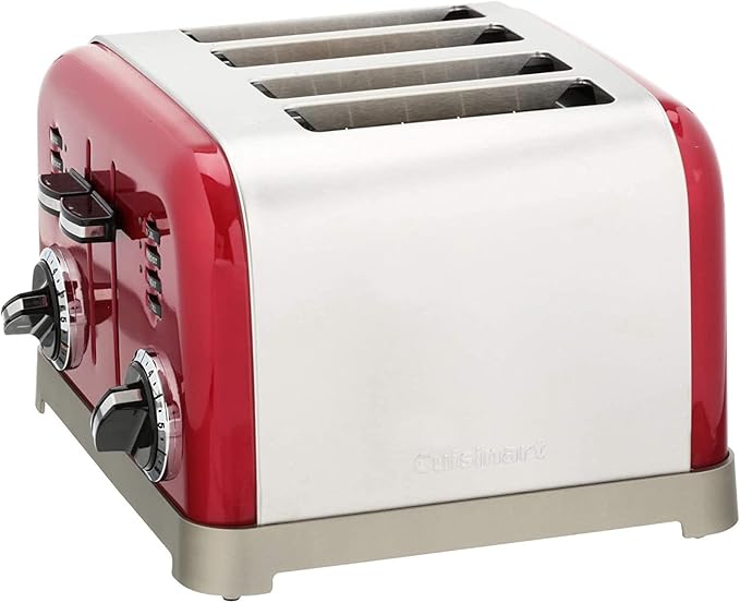 Cuisinart 4-Slice Metal Classic Toaster (Metallic Red)
