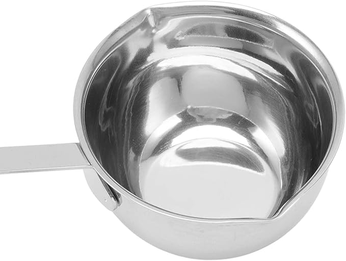 Stainless Steel Mini Saucepan, 150ml - Flat Induction Bottom Warmer Hot Pot