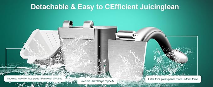Lemon Squeezer Accessories Filter Basket - Large Capacity Stainless Steel Lemon Juicer, Hand Juicer Squeezer for Lemon & Orange - Easy to Use & Clean