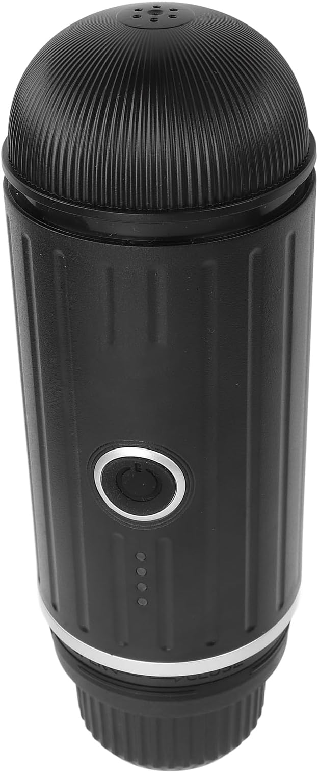 Asixxsix Portable Coffee Maker, 7500mAh Battery USB Powered Travel Coffee Maker, Portable Machine with Hot Cold Extraction and Capsule Ground Compatibility for Camping