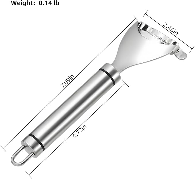 2 Pcs Stainless Steel Corn Peeler and Stripper Tool Set, Ideal Gadget Tool for corn on the cob BCMON