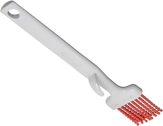 SPARTA Silicone Basting Brush, Pastry Brush for Cooking and Baking in Home and Commercial Kitchen, 2" Wide, 1 Count, Red