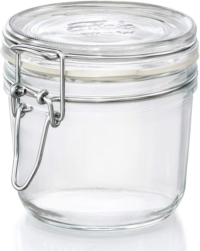 Bormioli Rocco One Fido Airtight Storage Jar 200ml for All Homemade Treats